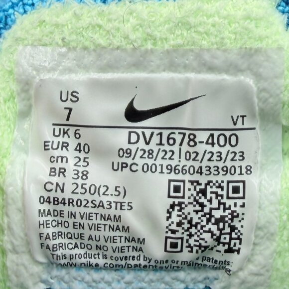 Nike Air VaporMax 2023 Flyknit 'Baltic Blue' - Picture 10 of 11